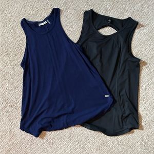 Two workout tanks